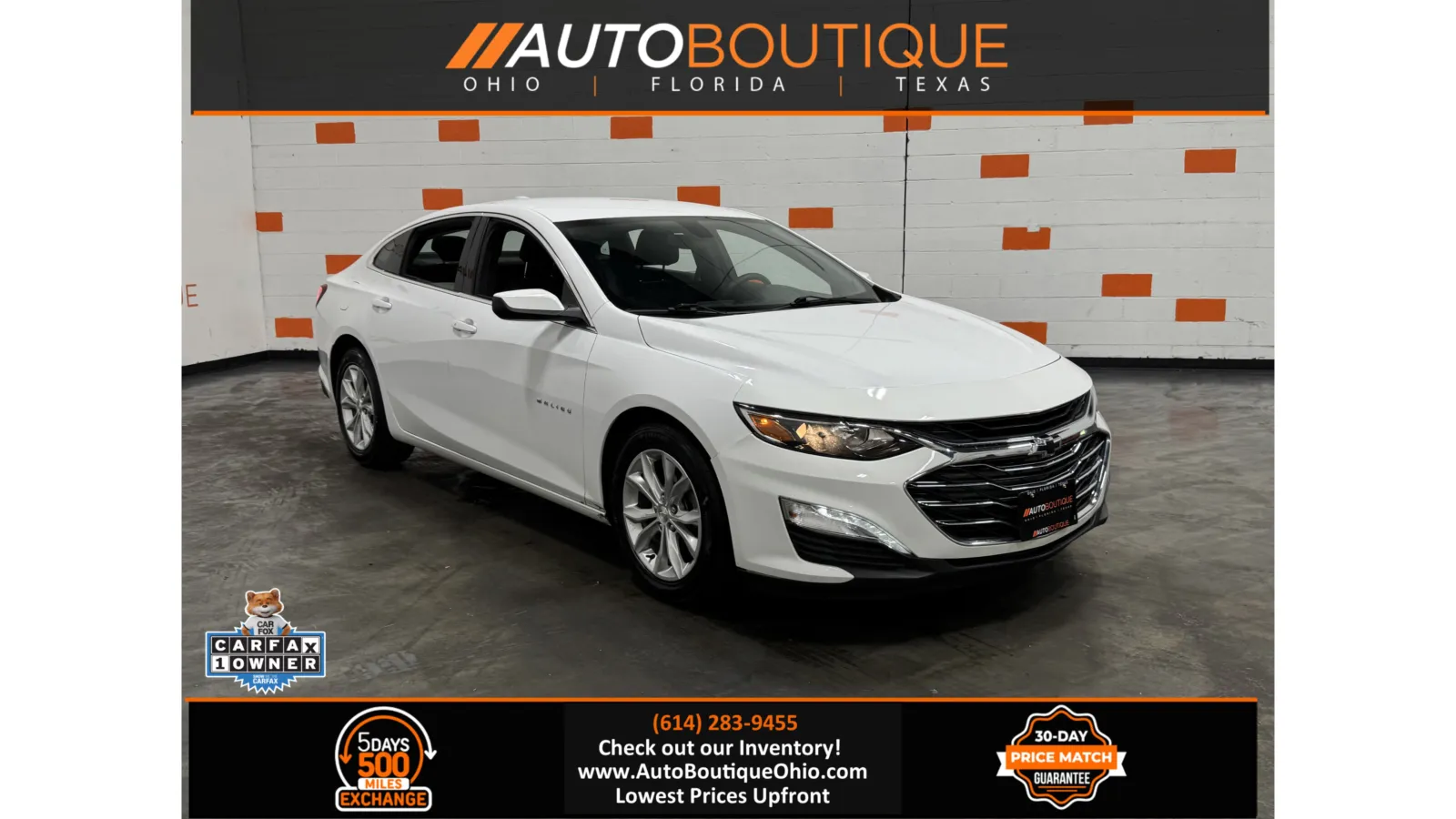 White 2022 Chevrolet Malibu LT for sale in Columbus, OH