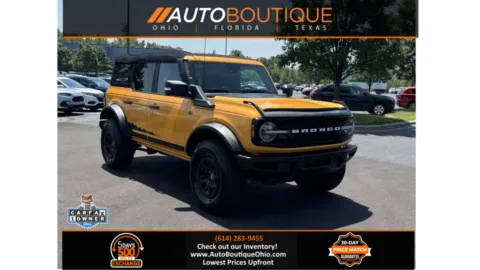 Black 2022 Ford Bronco Wildtrak for sale in Columbus, OH