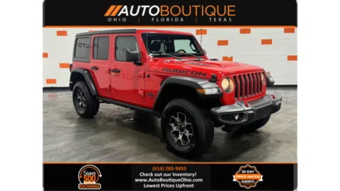 Red 2019 Jeep Wrangler Unlimited Rubicon for sale in Columbus, OH
