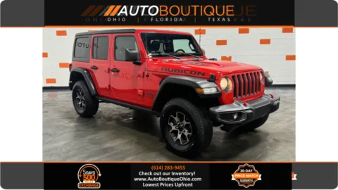 Red 2019 Jeep Wrangler Unlimited Rubicon for sale in Columbus, OH