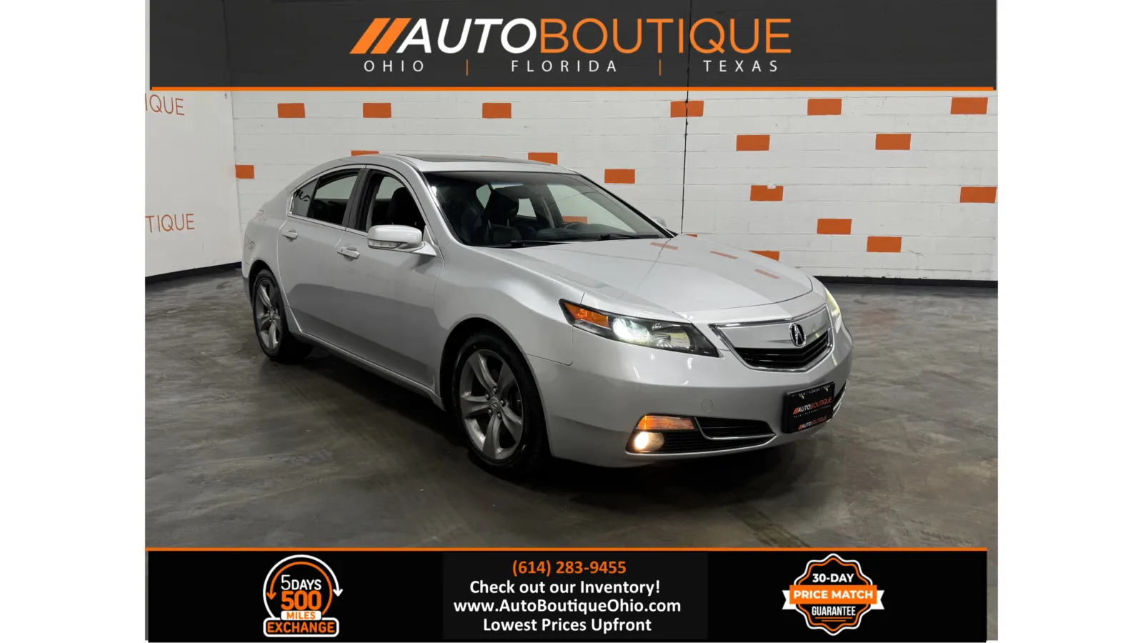 Black 2013 Acura TL Tech for sale in Columbus, OH