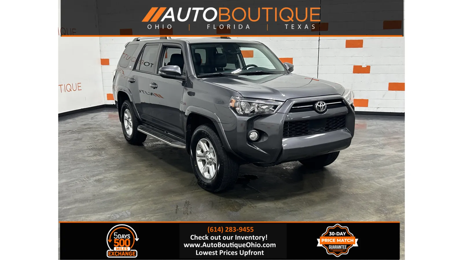 Gray 2020 Toyota 4Runner SR5 Premium for sale in Columbus, OH