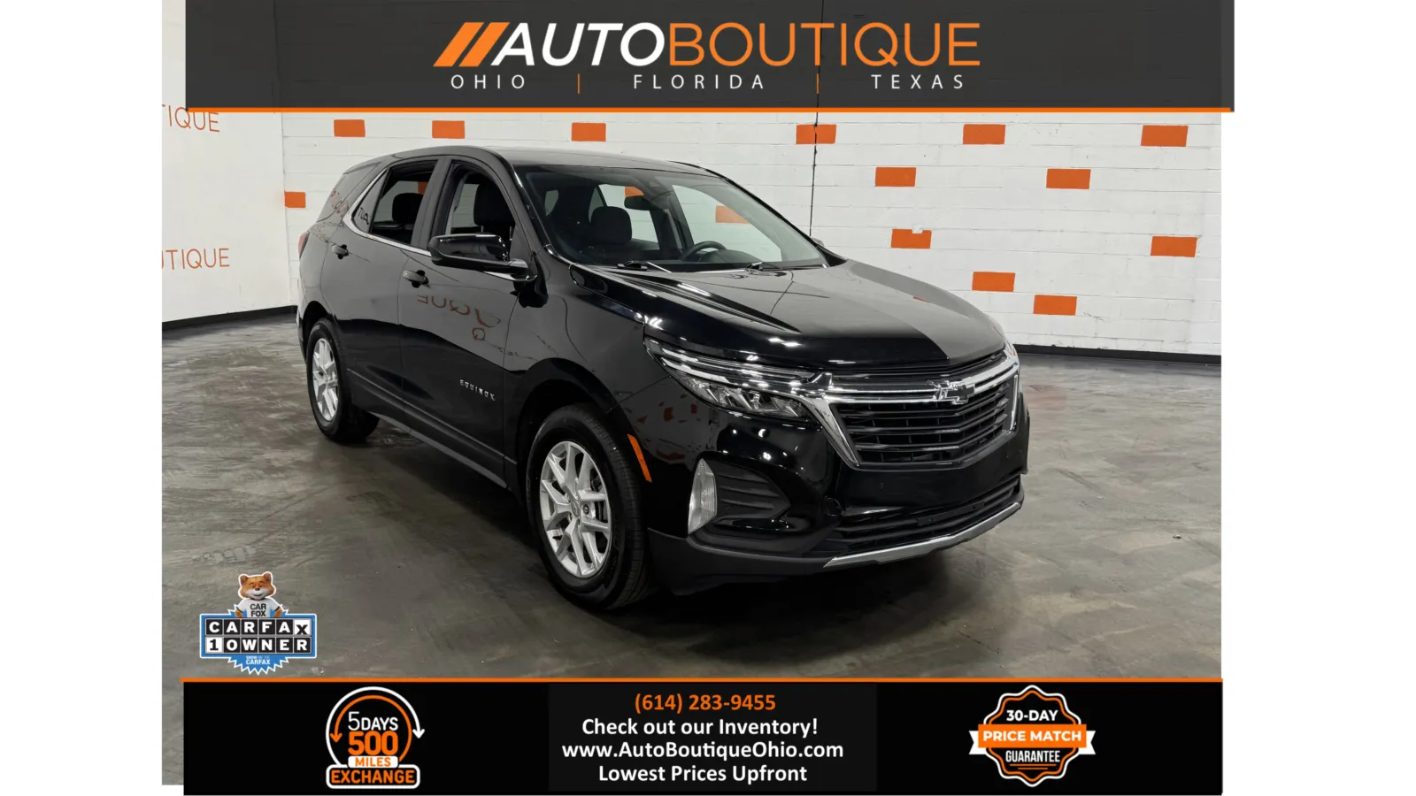 Black 2023 Chevrolet Equinox LT for sale in Columbus, OH