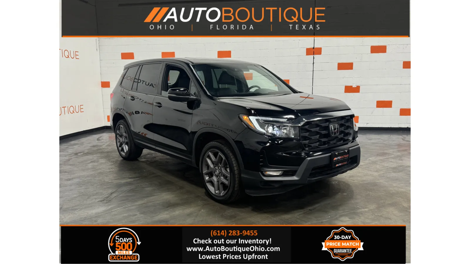 Black 2023 Honda Passport EX-L for sale in Columbus, OH
