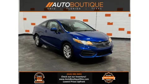 Blue 2015 Honda Civic Coupe LX for sale in Columbus, OH