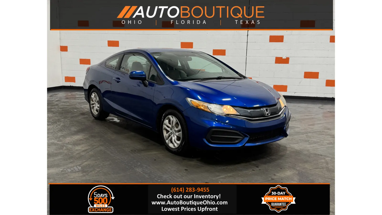 2015 Honda Civic Coupe LX for sale in Columbus, OH