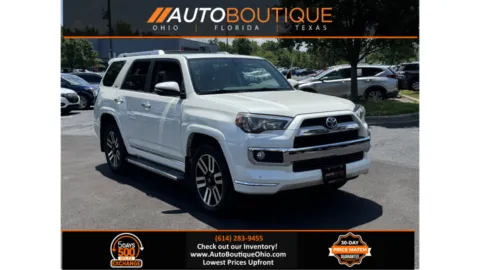 White 2017 Toyota 4Runner Limited for sale in Columbus, OH