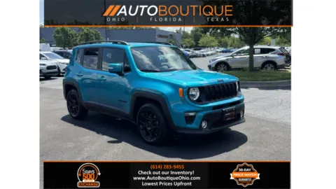 Blue 2020 Jeep Renegade Altitude for sale in Columbus, OH