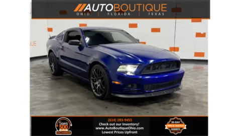 Blue 2014 Ford Mustang V6 for sale in Columbus, OH