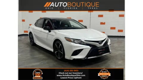 White 2018 Toyota Camry XSE V6 for sale in Columbus, OH