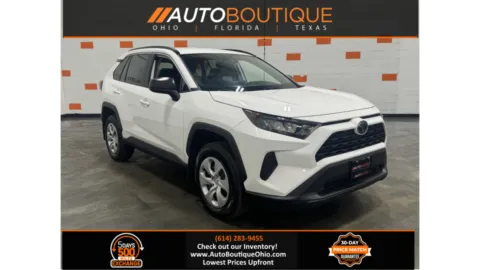 White 2021 Toyota RAV4 LE for sale in Columbus, OH