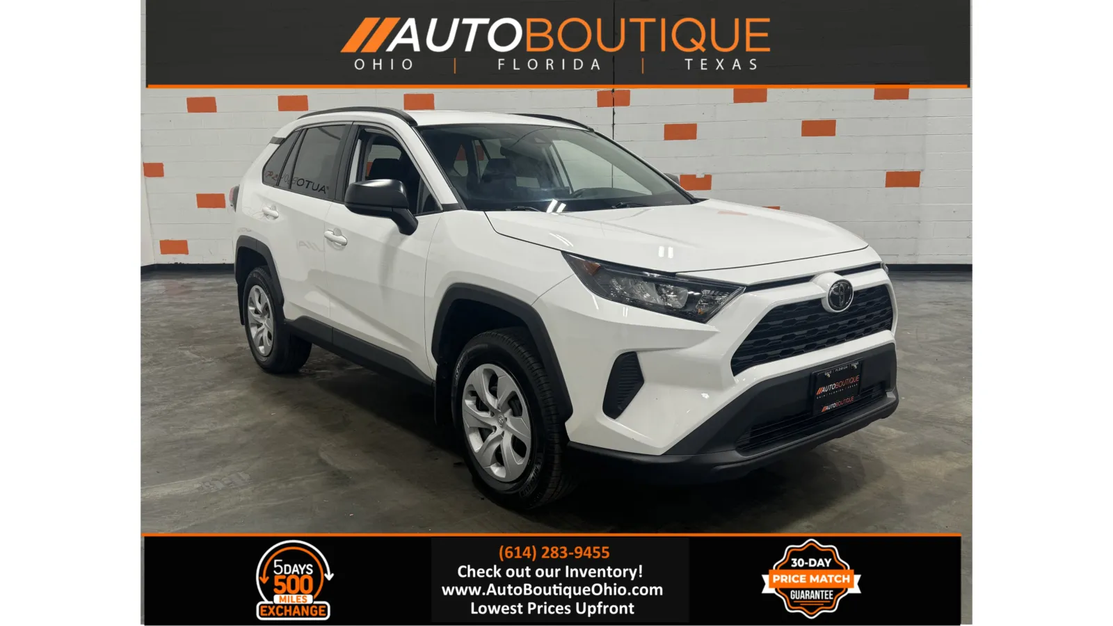 White 2021 Toyota RAV4 LE for sale in Columbus, OH