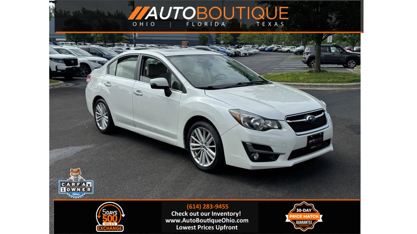 2015 Subaru Impreza Sedan Limited for sale in Columbus, OH