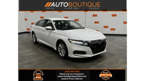 White 2019 Honda Accord Sedan LX 1.5T for sale in Columbus, OH