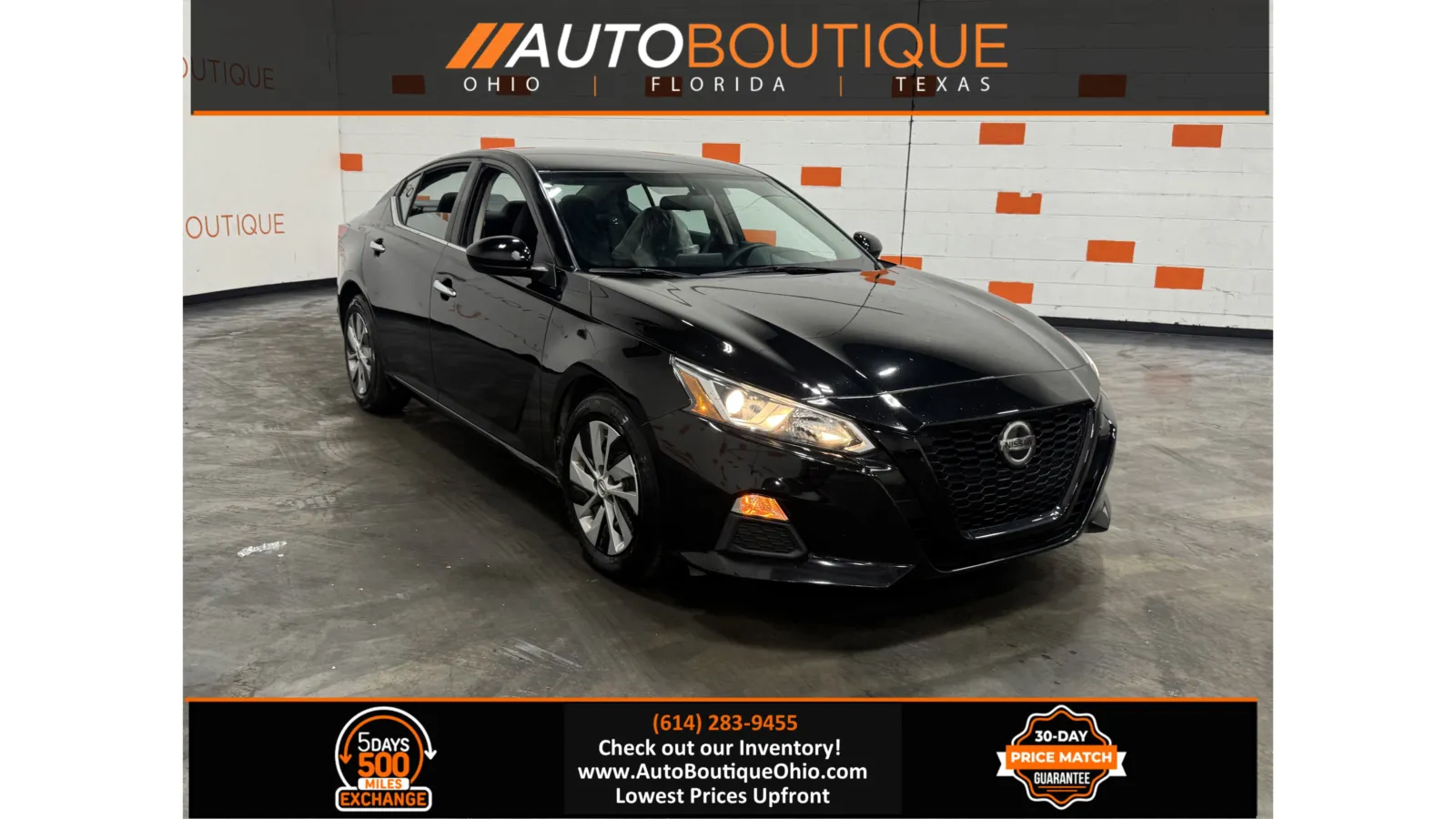 Black 2020 Nissan Altima 2.5 S for sale in Columbus, OH