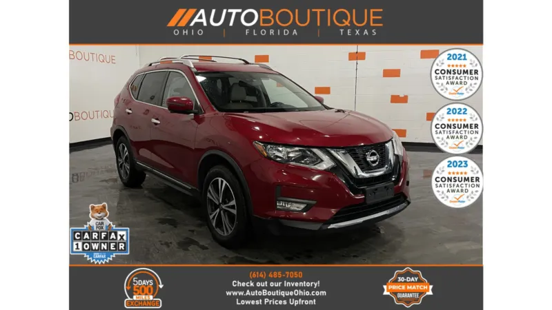 Red 2017 Nissan Rogue SL for sale in Columbus, OH