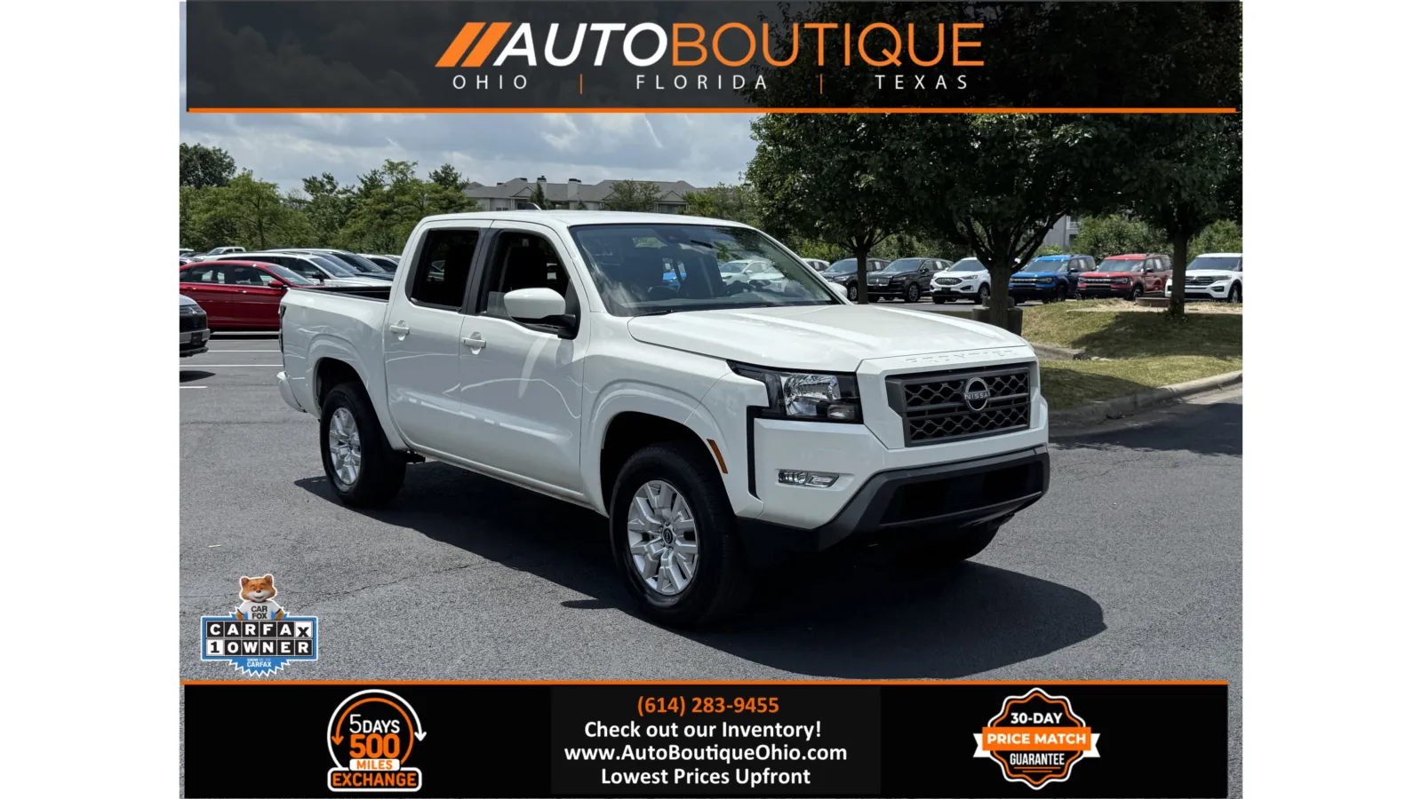 White 2024 Nissan Frontier SV for sale in Columbus, OH