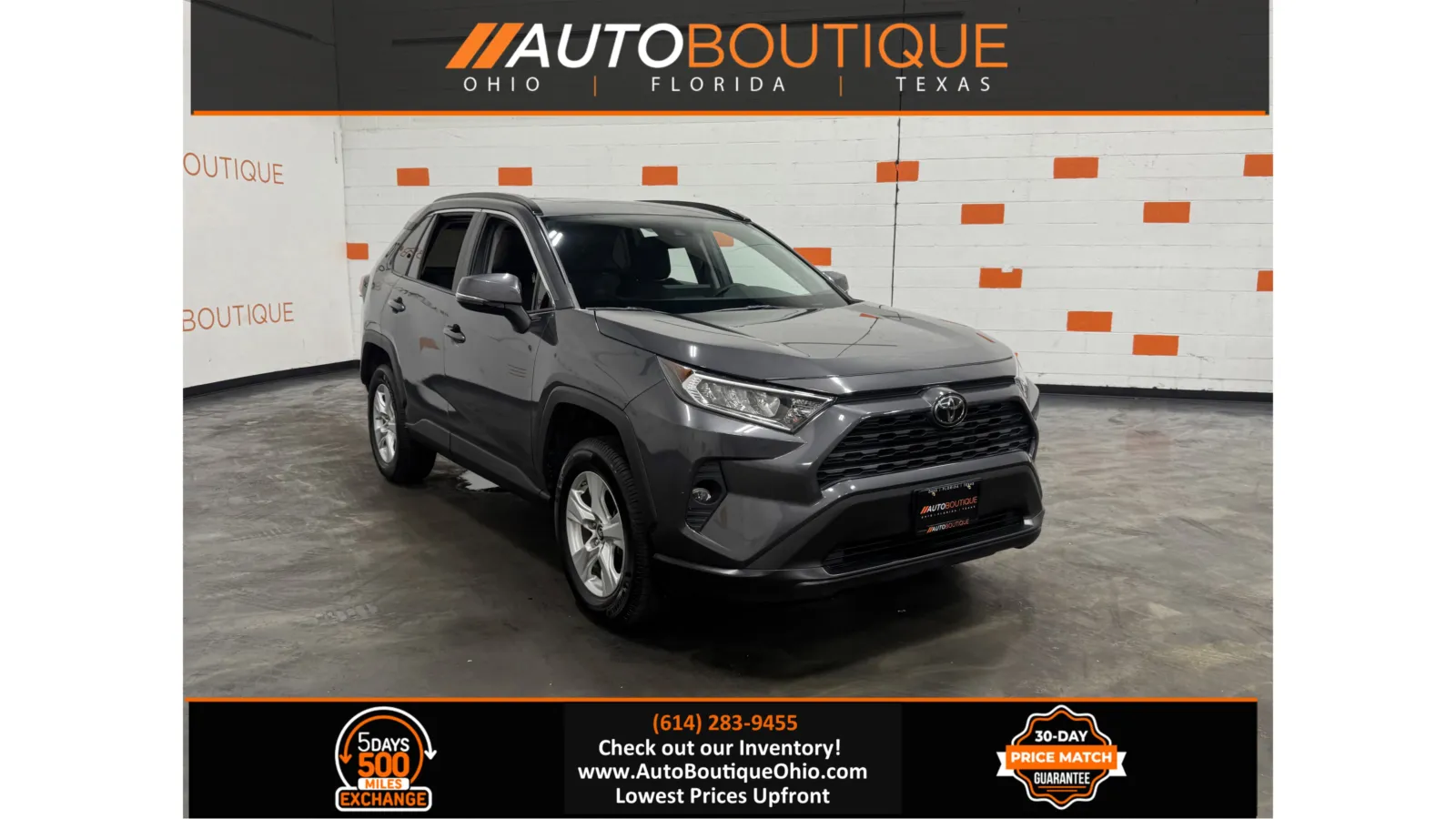Gray 2019 Toyota RAV4 XLE for sale in Columbus, OH