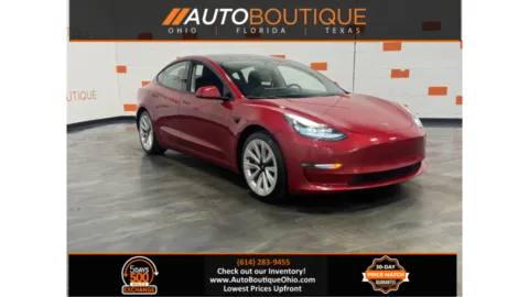Red 2022 Tesla Model 3 Long Range for sale in Columbus, OH