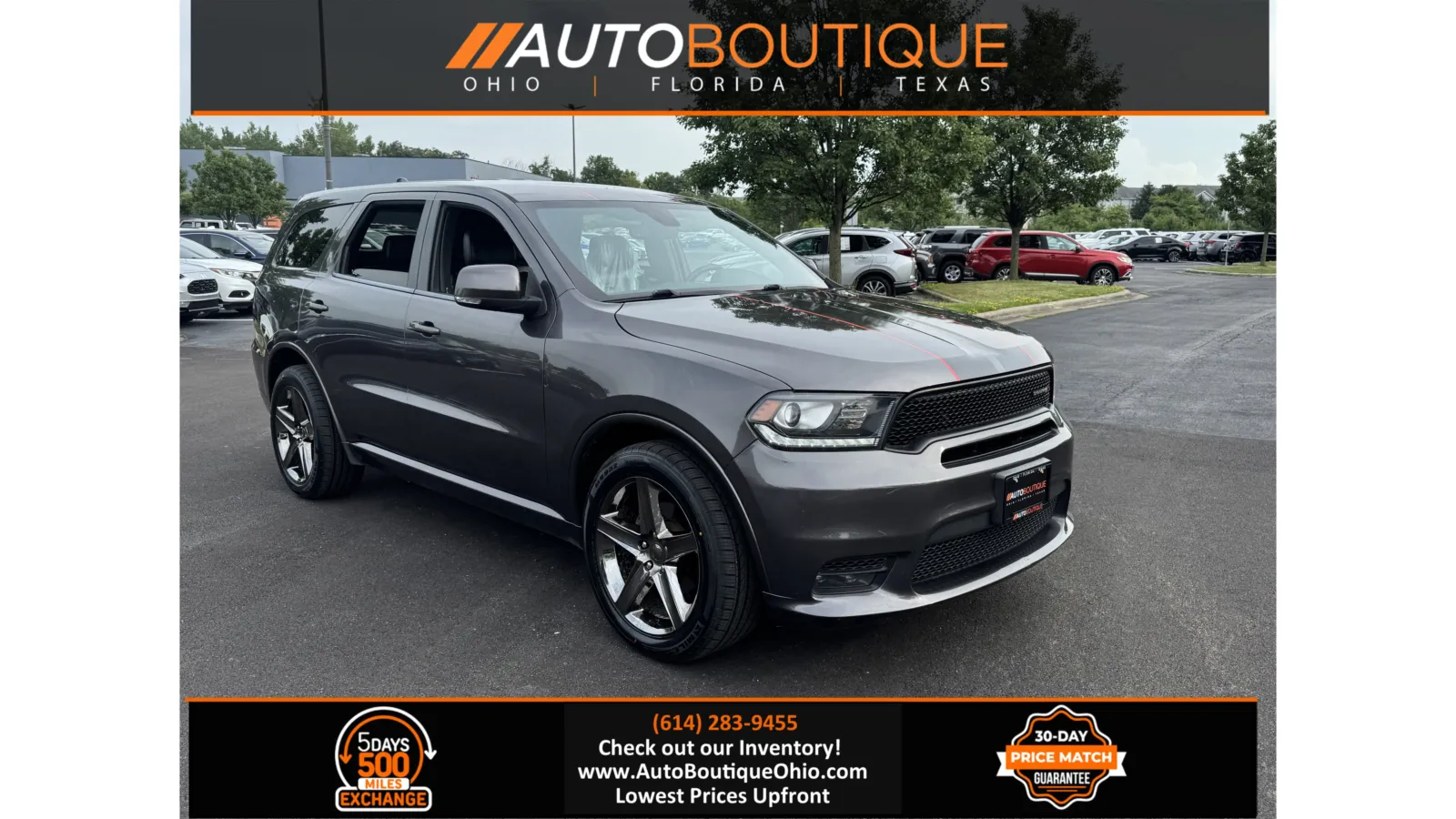 Gray 2019 Dodge Durango GT Plus for sale in Columbus, OH