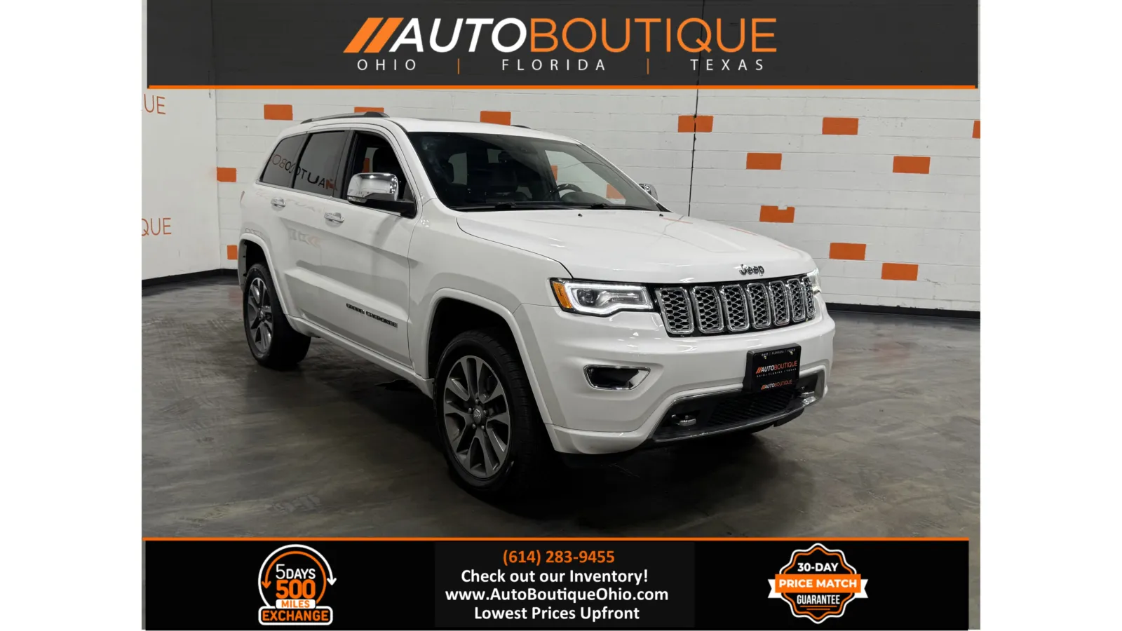 2017 Jeep Grand Cherokee Overland for sale in Columbus, OH