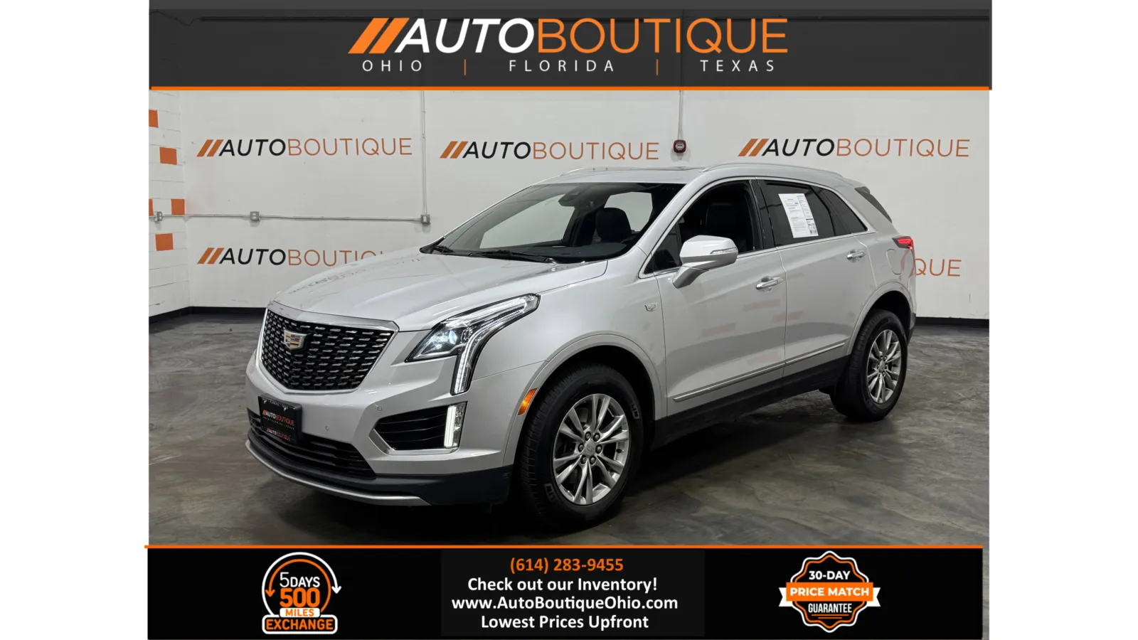 Silver 2020 Cadillac XT5 Premium Luxury FWD for sale in Columbus, OH