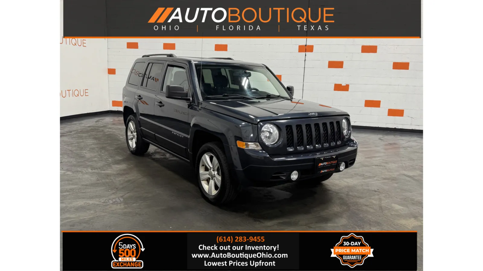 Blue 2015 Jeep Patriot Latitude for sale in Columbus, OH