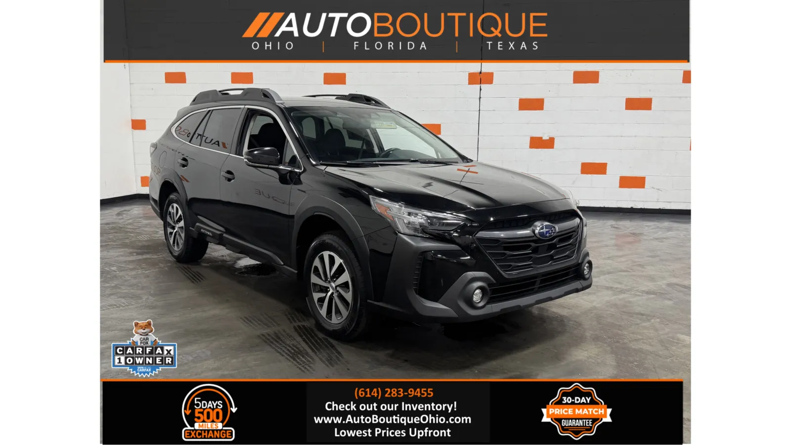 Black 2024 Subaru Outback Premium for sale in Columbus, OH