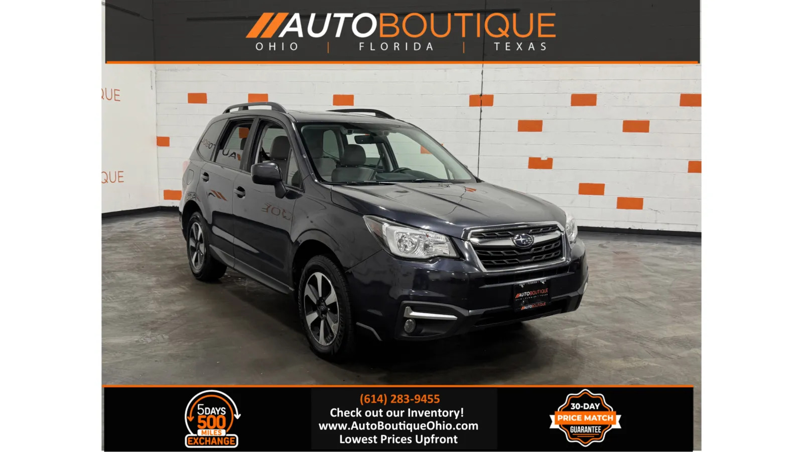 Gray 2018 Subaru Forester Premium for sale in Columbus, OH