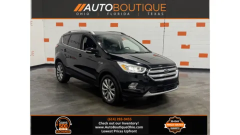 Black 2017 Ford Escape Titanium for sale in Columbus, OH