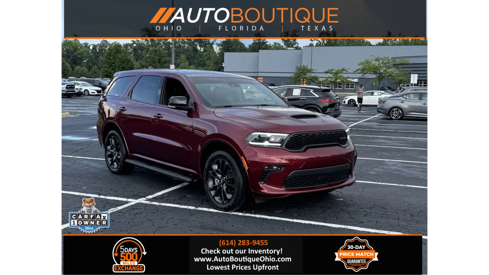 Red 2022 Dodge Durango GT Plus for sale in Columbus, OH