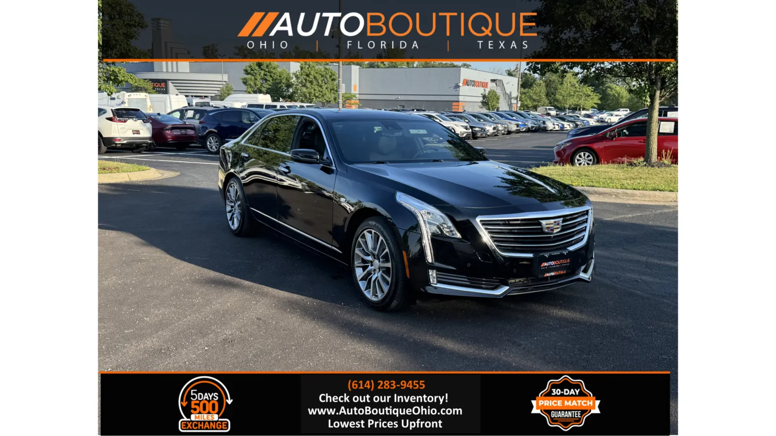 Black 2018 Cadillac CT6 Luxury AWD for sale in Columbus, OH