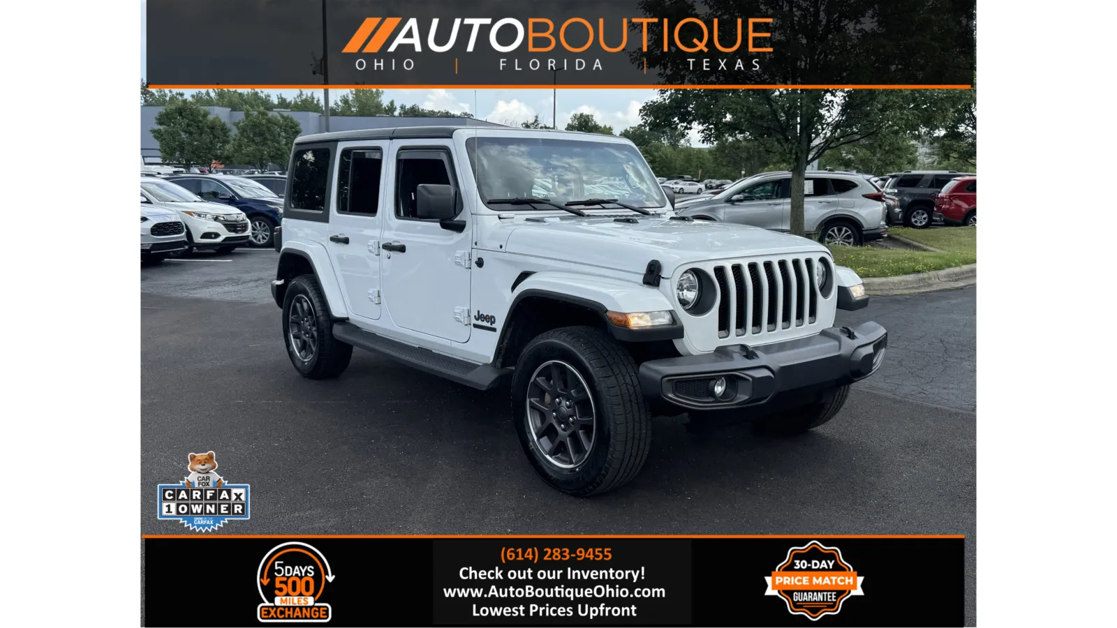 2021 Jeep Wrangler Unlimited 80th Anniversary for sale in Columbus, OH