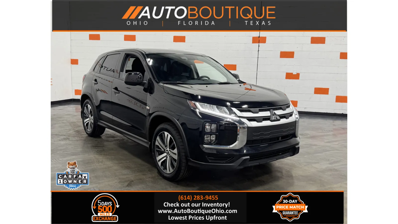 Black 2024 Mitsubishi Outlander Sport ES for sale in Columbus, OH