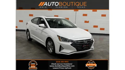White 2020 Hyundai Elantra Value Edition for sale in Columbus, OH