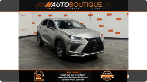 Silver 2021 Lexus NX 300 F SPORT for sale in Columbus, OH