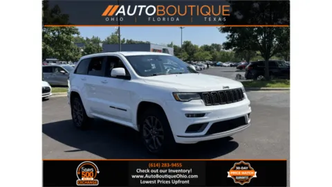White 2018 Jeep Grand Cherokee High Altitude for sale in Columbus, OH