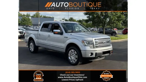 White 2013 Ford F-150 Platinum for sale in Columbus, OH