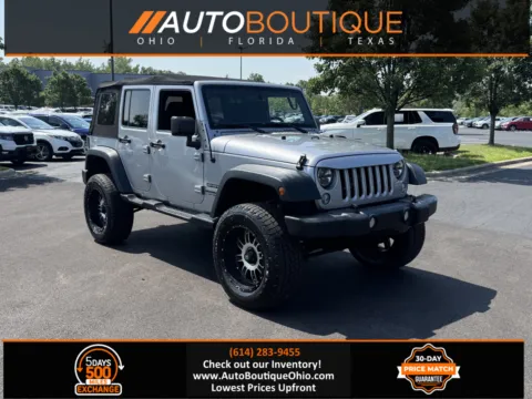 Silver 2016 Jeep Wrangler Unlimited Sport for sale in Columbus, OH
