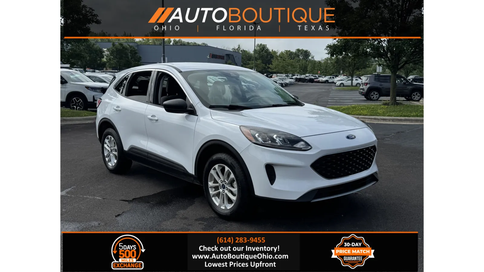 White 2022 Ford Escape SE Hybrid for sale in Columbus, OH