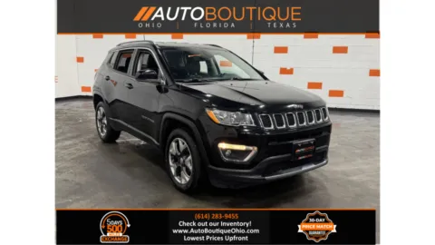 Black 2020 Jeep Compass Limited for sale in Columbus, OH