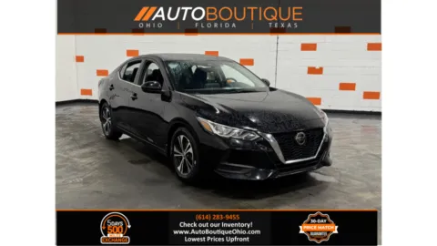 Black 2021 Nissan Sentra SV for sale in Columbus, OH