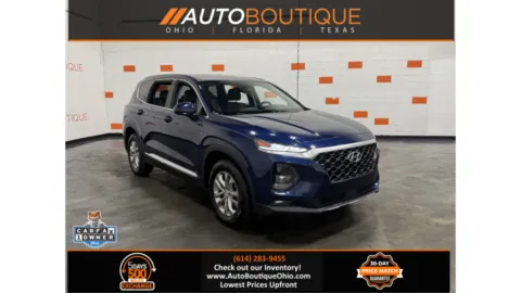Blue 2019 Hyundai Santa Fe SEL for sale in Columbus, OH
