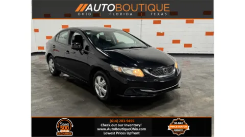 Red 2013 Honda Civic Sdn LX for sale in Columbus, OH