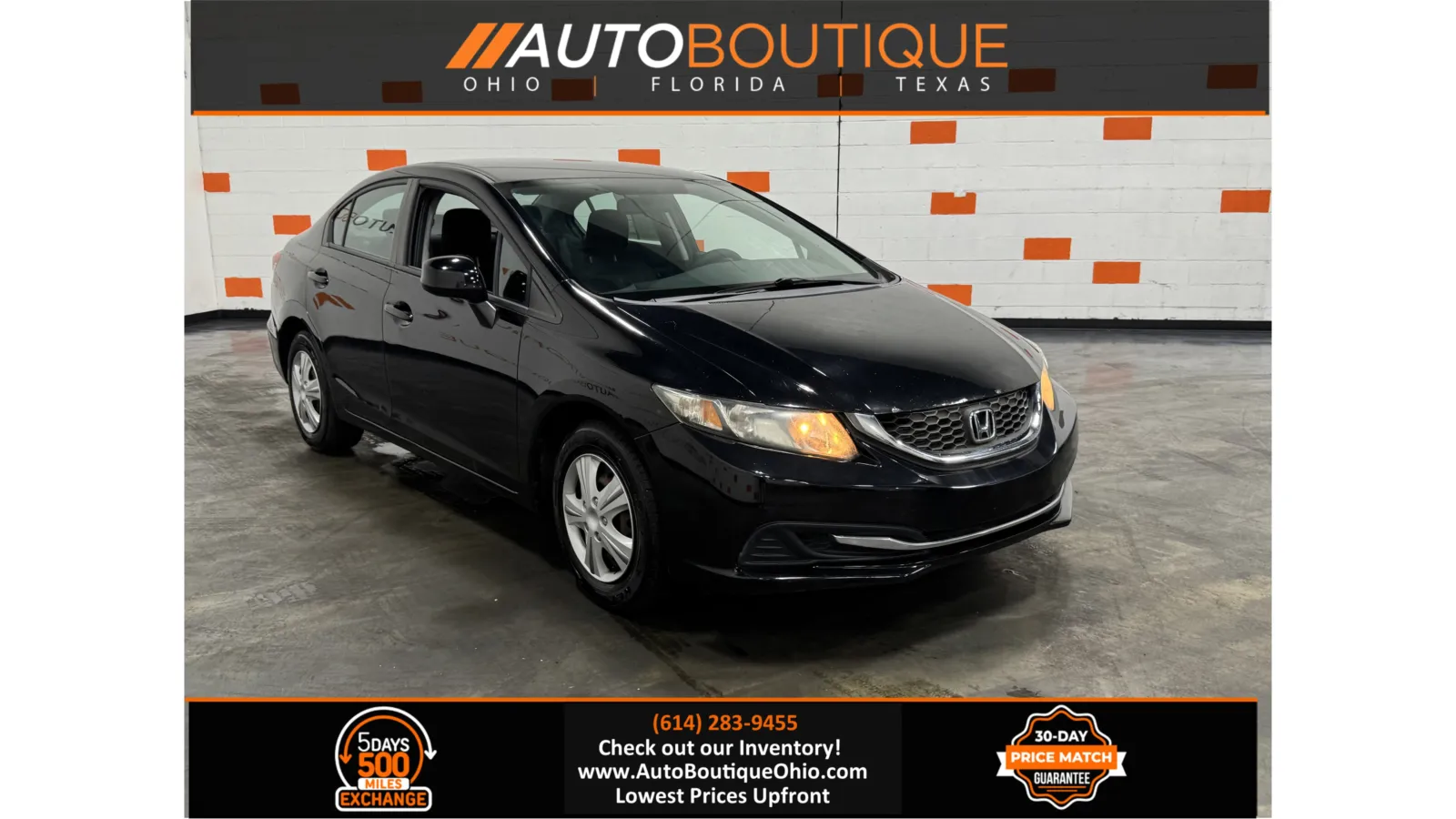 2013 Honda Civic Sdn LX for sale in Columbus, OH