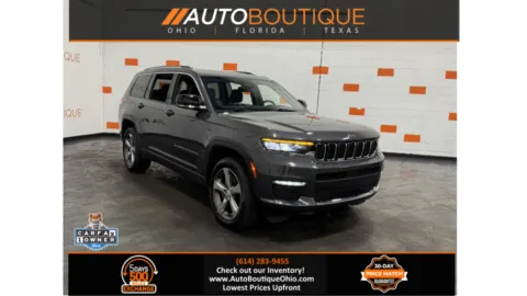 Gray 2021 Jeep Grand Cherokee L Limited for sale in Columbus, OH