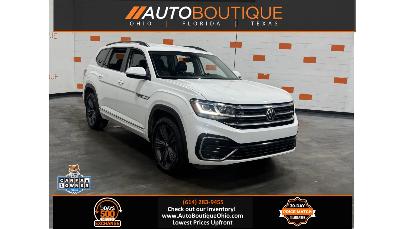 2021 Volkswagen Atlas 3.6L V6 SE w/Technology R-Line for sale in Columbus, OH