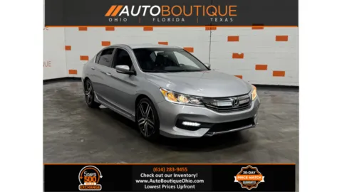 Silver 2017 Honda Accord Sedan Sport SE for sale in Columbus, OH