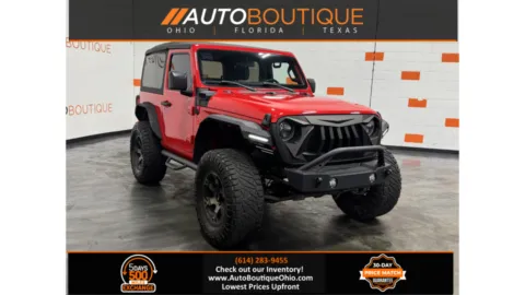 Red 2018 Jeep Wrangler Sport for sale in Columbus, OH