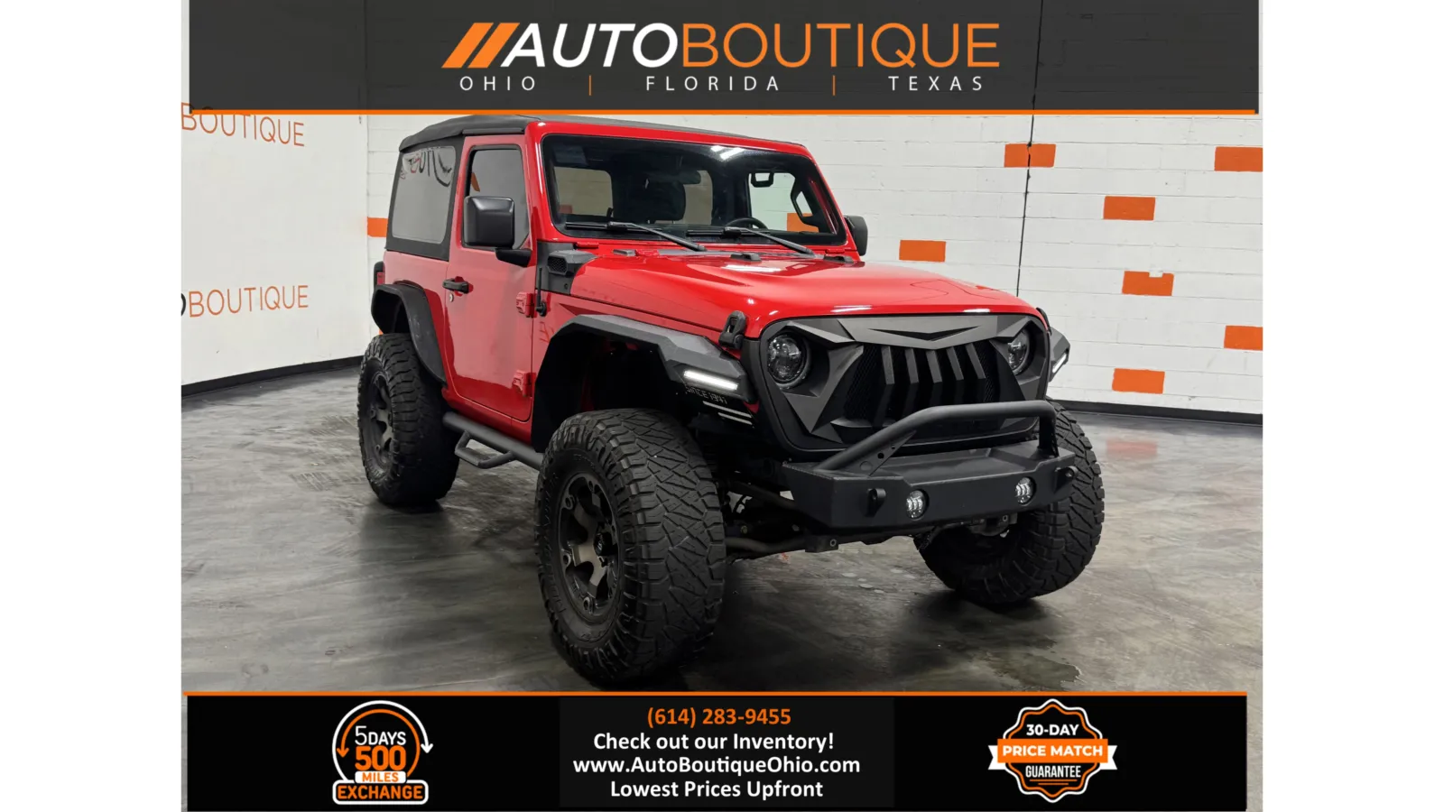 Red 2018 Jeep Wrangler Sport for sale in Columbus, OH